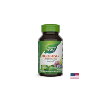 Red Clover Blossom Herb/ Червена детелина (цвят и билка) 400 mg х 100 капсули Nature’s Way