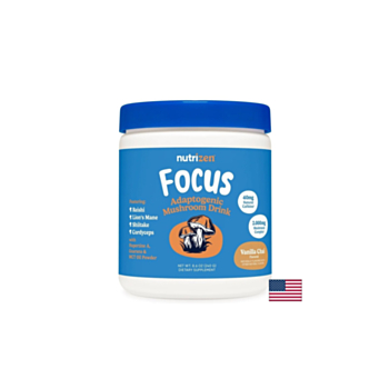 Рейши + Лъвска грива + Гуарана – Концентрация и психическа издръжливост, 240 g прах с вкус на ванилия и подправки 