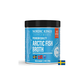 Рибен бульон от Арктическа риба (MSC), 400 g прах Nordic Kings