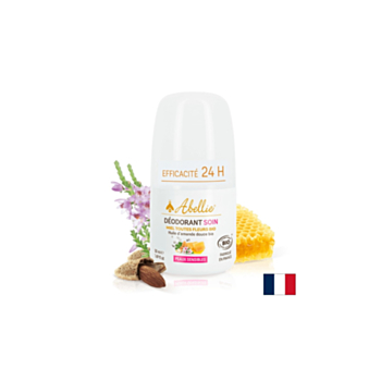 Рол-он дезодорант с БИО цветен пчелен мед и масло от сладък бадем, 50 ml