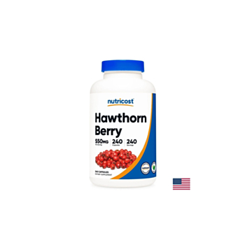 Сърце и нервна система - Глог (плод) 550 mg, 240 капсули 