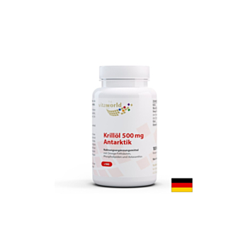 Сърдечно-съдова система - Антарктически крил, 500 mg x 100 капсули
