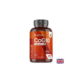 Сърдечно-съдово здраве - Коензим Q10 200 mg, 120 капсули - Coq10 