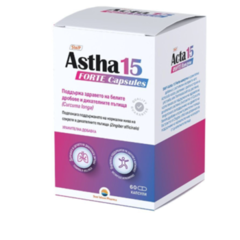 SUN WAVE PHARMA АСТА 15 ФОРТЕ КАПС. Х 60