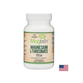Magnesium L-threonate/ Магнезий Л-треонат, 120 капсули Double Wood 8687422207952