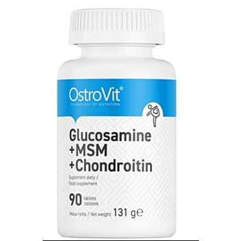 ОСТРОВИТ ГЛЮКОЗАМИН + МСМ + ХОНДРОИТИН + ВИТАМИН Ц ТАБЛ. Х 90
