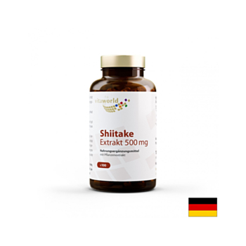 Shiitake extrakt / Шийтаке 500 mg, 100 капсули
