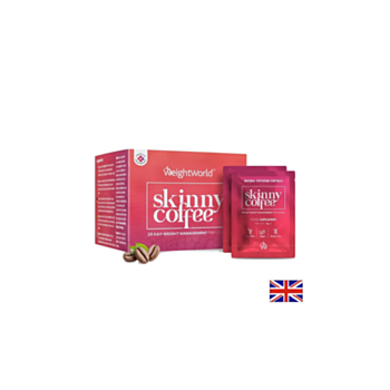 Skinny Coffee – 28 дневна програма за отслабване със зелено кафе, чай и L-карнитин, 28 сашета 