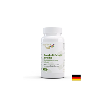 Щитовидна жлеза, детокс - Екстракт от Броколи + Селен, 100 капсули