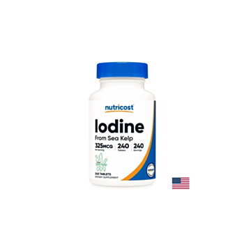 Щитовидна жлеза - Йод, 325 µg х 240 таблетки 