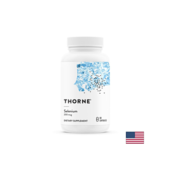 Щитовидна жлеза - Селен (L-Метионин), 200 µg х 60 капсули Thorne
