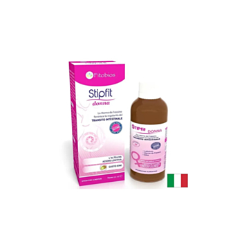 Stipfit Donna – Нежна храносмилателна формула за жени, сироп със слива, 150 ml 8053782430611