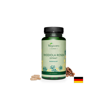 Стрес и добро настроение - Златен корен (Rodiola), 120 капсули Vegavero