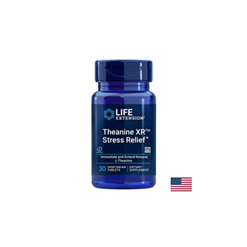 Стрес и тревожност - Theanine XR&trade; Stress Relief, 30 таблетки