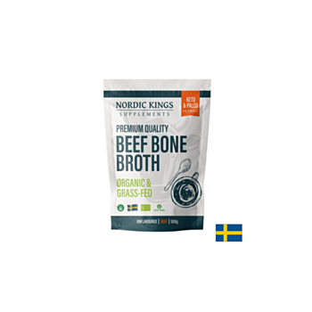 Телешки костен бульон, неовкусен (Organic), 500 g прах Nordic Kings