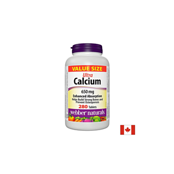 Ултра калций – Здрави кости и зъби, 280 таблетки 0625273030947