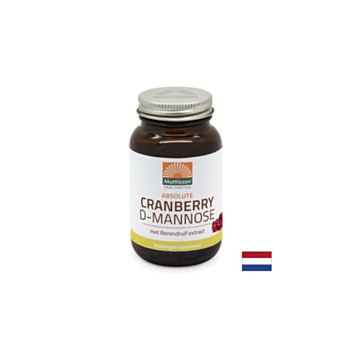 Уринарно здраве- Червена Боровинка , D-Маноза с Екстракт от Мечо Грозде, 90 таблетки Mattisson Healthstyle