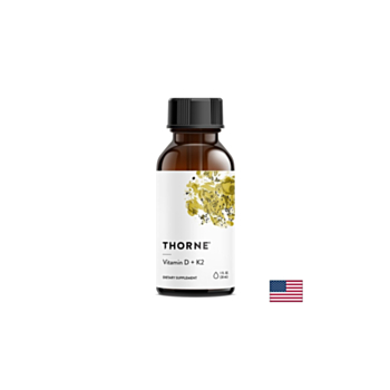 Витамин D3 500 IU + K2 100 µg - За костите, зъбите и кръвоносните съдове, 30 ml, капки 