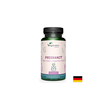 Веган Витамини и Минерали за бременни и кърмещи жени с растителна EPA/ DHA и джинджифил, 60 капсули