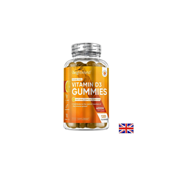 Витамин D3 1000 IU – Кости, имунитет и тонус, 120 желирани таблетки 