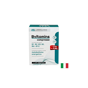 Витамини В-Комплекс SanaVita, 30 таблетки 8052049550765