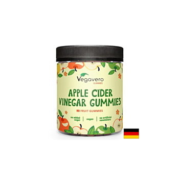 Ябълков оцет за храносмилане и контрол на апетита, 90 желирани таблетки