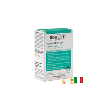 Здрава и силна коса с хидролизиран кератин 500 mg и оризов протеин 200 mg, 60 капсули