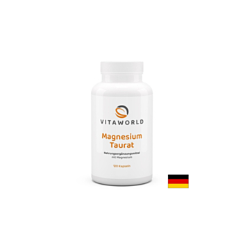 Здраве за сърцето и мускулите - Магнезий (таурат), 150 mg x 120 капсули
