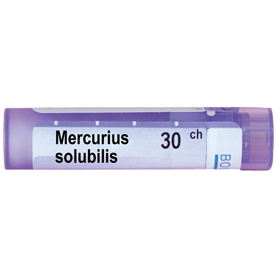MERCURIUS SOLUBILIS 30CH - изглед 1