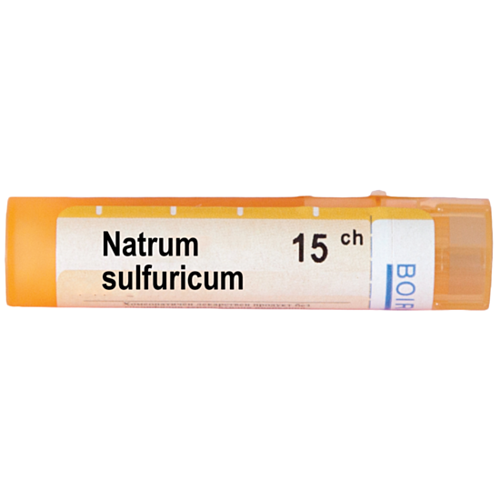 NATRUM SULFURICUM 15CH - изглед 1