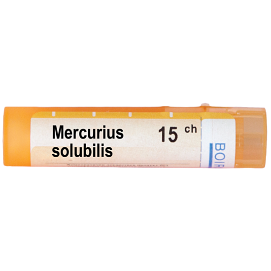 MERCURIUS SOLUBILIS 15CH - изглед 1