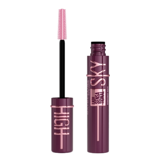 МЕЙБЪЛИН СПИРАЛА LASH SENSATIONAL SKY HIGH BURGUNDY HAZE 7,2 МЛ - изглед 1