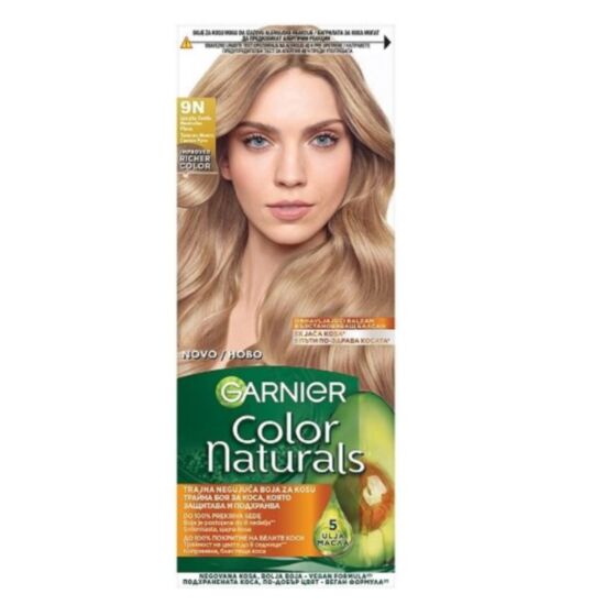 ГАРНИЕ БОЯ ЗА КОСА COLOR NATURALS 9N - изглед 1