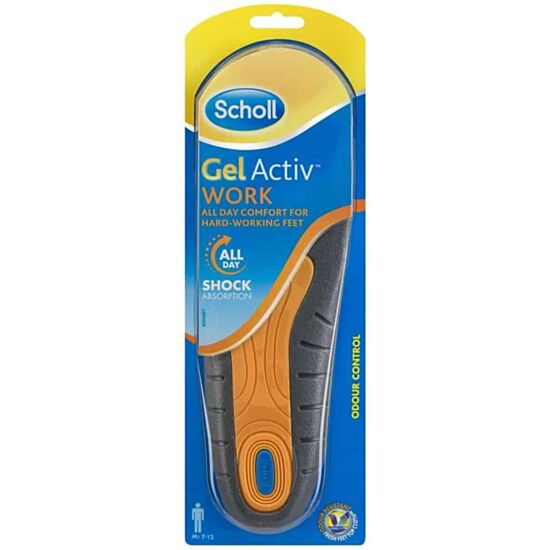 ШОЛ GEL ACTIVE WORK СТЕЛКИ ЗА МЪЖЕ Х 2БР - изглед 1