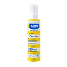 МУСТЕЛА СЛЪНЦЕЗАЩИТЕН СПРЕЙ ЗА БЕБЕТА И ДЕЦА SPF 50+ 200МЛ В