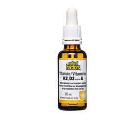Natural Factors Vitamin K2+A+D3 /Витамин К2+ А+ D3 x 30 мл.