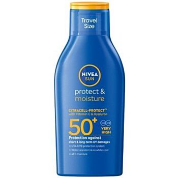 НИВЕА СЪН SPF50+ ЛОСИОН МИНИ 100МЛ 80446