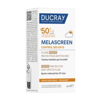 ДЮКРЕ МЕЛАСКРИЙН КОНТРОЛ 365 DAYS SPF50+ ТОНИРАН СЛЪНЦЕЗАЩИТЕН ФЛУИД СРЕЩУ ПЕТНА 30МЛ