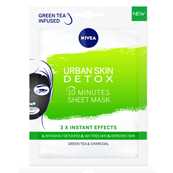 НИВЕА URBAN DETOX ДЕТОКСИКИРАЩА ЛИСТ МАСКА 81265