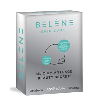 ABOPHARMA BELENE SKIN CARE СИЛИЦИЙ ЗА КРАСИВА И ЗДРАВА КОЖА X 30 ТАБЛЕТКИ