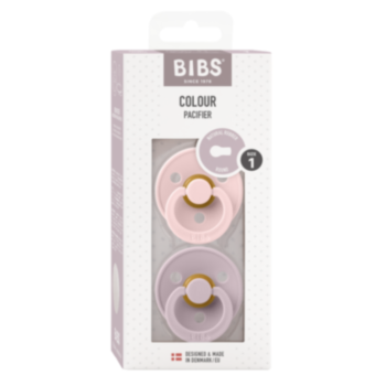 БИБС БИБЕРОНИ COLOUR, BLOSSOM/DUSKY LILAC КАУЧУК 0-6М X 2 110416