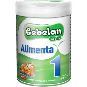 БЕБЕЛАН ЛАКТА АЛИМЕНТА 1 МЛЯКО 0-6М. 400ГР.
