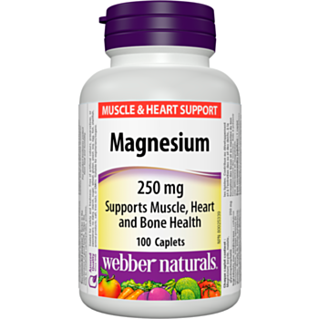 Webber Magnesium / МАГНЕЗИЙ КАПЛЕТИ 250МГ Х 100