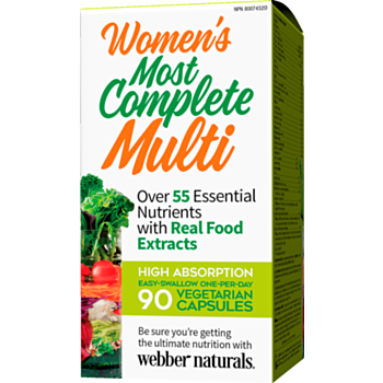 Webber Women’s Most Complete Multi / МУЛТИВИТАМИНИ ЗА ЖЕНИ КАПС. Х 90