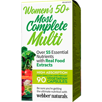 Webber Women’s 50+ Most Complete Multi / МУЛТИВИТАМИНИ ЗА ЖЕНИ 50+ КАПС. Х 90