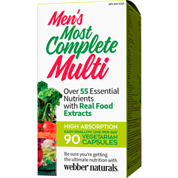 Webber Men’s Most Complete Multi / МУЛТИВИТАМИНИ ЗА МЪЖЕ КАПС. Х 90