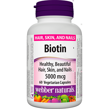Webber Biotin / БИОТИН КАПС. 5000МКГ Х 60