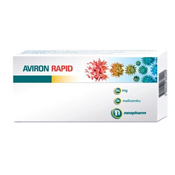 АВИРОН РАПИД ТАБЛ. 360МГ Х 24 