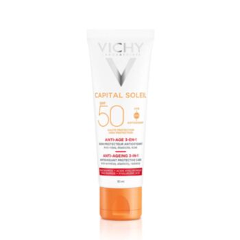 ВИШИ SOLEIL SPF50 КРЕМ ЗА ЛИЦЕ ПРОТИВ БРЪЧКИ 50МЛ 585231 B