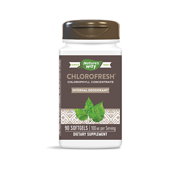 Nature’s Way - Chlorofresh® Chlorophyll Concentrate/ Хлорофреш® Хлорофил концентрат х 90 софтгел капсули